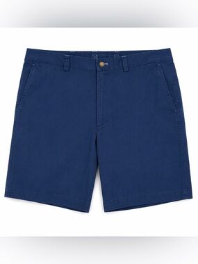 J McLaughlin Chatham Shorts Men's 36 Blue Classic Preppy Flat Front